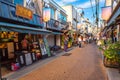 Yanaka Ginza district in Tokyo, Japan