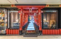 Tunnel of torii gates at the Mandarake Henya store of Nakano Broadway Shopping Mall.