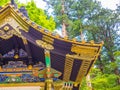 Tokyo, Japan - August 24, 2017: Beautiful view of Large Gomado of Rinno ji, Nikko, Rinno ji is a complex of 15 Buddhist Royalty Free Stock Photo