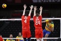 Tokyo2020 Olympic Games, Brazil an Russia men`s volleyball