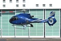 Shizuoka Air Commuter Eurocopter EC130B4 (JA123Y) light utility helicopter.