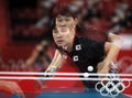 Olympic game table tennis