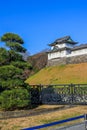 Authentic building in the territory by the Emperor palace of Japan. Royalty Free Stock Photo