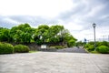 Beautiful view outside the Imperial Palace in Tokyo, Japan