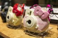 Tokyo, Japan, 04/08/2017. Cameras Hello Kitty in the shop window Royalty Free Stock Photo