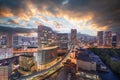 Tokyo, Japan Cityscape in Shiodome Royalty Free Stock Photo