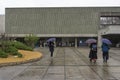 National Museum of Western Art in rainy day at Ueno Park in Tokyo, Japan Royalty Free Stock Photo