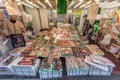 TOKYO, JAPAN - JANUARY 28, 2017: Ameyoko Shopping Street in Tokyo. Ameyoko is a busy market street along the Yamanote Line tracks Royalty Free Stock Photo