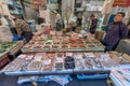 TOKYO, JAPAN - JANUARY 28, 2017: Ameyoko Shopping Street in Tokyo. Ameyoko is a busy market street along the Yamanote Line tracks Royalty Free Stock Photo