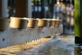 Chozuya or Chozuba or washbasin at Meiji jingu shrine, Tokyo