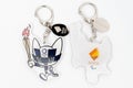 2020 Tokyo Olympic Mascot Miraitowa front and Someity back keychain official licensed