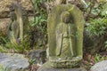 Stone statue of Jizo bodhisattva filial piety deity in the Choanji temple in Tokyo