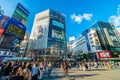 Tokyo, Japan Jul 29, 2018 : Shibuya intersection or crossing is the popular and landmark place in tokyo for shopping eating and