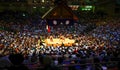 Sumo tournament in Tokyo, Japan