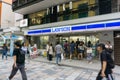 TOKYO , JAPAN - July 26, 2017 : Lawson store in Harajuku distri