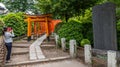 Nezu Jinja Shrine Red Torii Gates