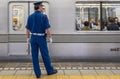 Tokyo Metro Station Security Personnel, Tokyo, Japan