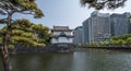 Tokyo Imperial Palace Garden Building, Japan Royalty Free Stock Photo