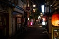 Tokyo, Japan - 09/16/2018: The lively streets of downtown Nakano