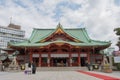 Kanda Myojin Shrine in Chiyoda, Tokyo, Japan. The Shrine was founded in 730 Royalty Free Stock Photo