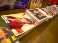 Tokyo, Japan -MAR 23, 2017: Magazines Sale in Mini Mart, Tokyo, Japan