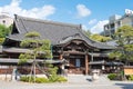 Sengaku-ji Temple in Tokyo, Japan. The temple became famous through the Ako incident of the forty-