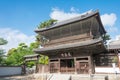 Sengaku-ji Temple in Tokyo, Japan. The temple became famous through the Ako incident of the forty-