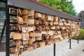 Traditional wooden prayer tablet Ema at Ueno Toshogu Shrine at Ueno Park in Tokyo, Japan Royalty Free Stock Photo