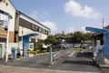 Car parking and map for japanese people use service in Naritasan Omote Sando or Narita old town at Chiba in Tokyo, Japan