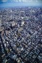 Landscape photo of Tokyo cityscape from aerial top view