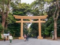 Meiji Jingu, Shinto shrine dedicated to the deified spirits of Emperor Meiji and his wife Empress Shoken in Tokyo, Japan