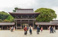 Meiji Jingu, Shinto shrine dedicated to the deified spirits of Emperor Meiji and his wife Empress Shoken in Tokyo, Japan