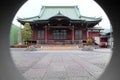 Vintage style photography of Jurinji Temple in Kita Ikebukuro, Tokyo, Japan Royalty Free Stock Photo
