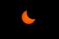 Tokyo, Japan - May 21: Annular eclipse