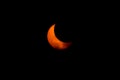 Tokyo, Japan - May 21: Annular eclipse