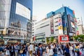 TOKYO, JAPAN: Crowds at the Shibuya, the famous fashion centers of Japan