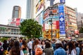 TOKYO, JAPAN: Crowds at the Shibuya, the famous fashion centers of Japan