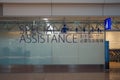 An entrance for special assistance needed passengers at Tokyo International Airport terminal 2