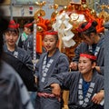 Women during Kanda Matsuri, one of the great Shinto festivals Royalty Free Stock Photo