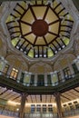 Roof inside Tokyo railway station building Royalty Free Stock Photo