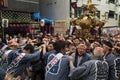 Tokyo, Japan - May 14, 2017: Participants dressed in tradition