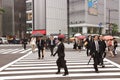 Tokyo pedestrian crossing