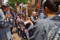 Sanja Matsuri for children Royalty Free Stock Photo