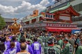 Sanja Matsuri is one of the great Shinto festivals of Tokyo Royalty Free Stock Photo