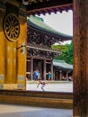 Meiji Jungu Shrine, Yoyogi Park, Tokyo, Japan Royalty Free Stock Photo