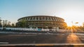 Tokyo, Japan - Nov 1, 2019: Olympic Stadium, Japan New National Stadium host venue in Shinjuku Tokyo, at sunset Royalty Free Stock Photo