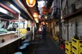 TOKYO,JAPAN - NOV 23: Yakatori alley at shinjuku