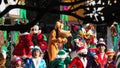 Tokyo Japan. November 27 2014. Disney mascots show