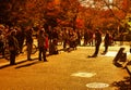 People watching performance Ueno park tokyo