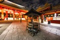 The Senso -ji temples at night are magical